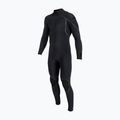 Vyriškas plaukimo kostiumas O'Neill Hyperfreak Fire 4/3+ mm Back Zip Full black/black 12