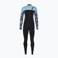 Moteriškas plaukimo kostiumas O'Neill Epic 5/4 mm Chest Zip Full black/stormy palm/faded denim 2