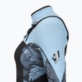 Moteriškas plaukimo kostiumas O'Neill Epic 5/4 mm Chest Zip Full black/stormy palm/faded denim 6