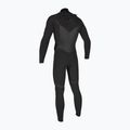 Vyriškas plaukimo hidrokostiumas O'Neill Mutant Legend 5/4 mm Chest Zip with Hood Full black/tempered steel 2