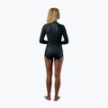 Moteriškas plaukimo kostiumas O'Neill Bahia 2/1 mm Front Zip Short Spring glide black/black 4