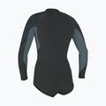 Moteriškas plaukimo kostiumas O'Neill Bahia 2/1 mm Front Zip Short Spring tempered steel/shade 2