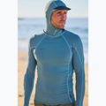 Vyriški plaukimo marškinėliai ilgomis rankovėmis O'Neill Hyperfreak Skins Rash Guard Hooded blue fusion/blue fusion 6