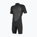 Vyriškas plaukimo kostiumas O'Neill Reactor-2 2mm Back Zip SS Spring HJ5 black/black