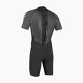 Vyriškas plaukimo kostiumas O'Neill Reactor-2 2mm Back Zip SS Spring HJ5 black/graphite 2