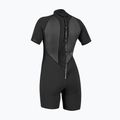 Moteriškas plaukimo kostiumas O'Neill Reactor-2 2mm Back Zip SS Spring IS7 black/black 2