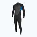 Vaikiškas plaukimo kostiumas O'Neill Youth Reactor-2 3/2 Back Zip Full black/ocean
