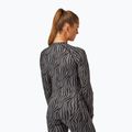 Moteriški termoaktyvūs marškinėliai Surfanic Cozy Limited Edition Crew Neck black zebra 3