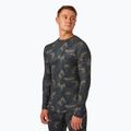 Vyriški termoaktyvūs marškinėliai Surfanic Bodyfit Limited Edition Crew Neck forest geo camo