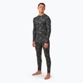 Vyriški termoaktyvūs marškinėliai ilgomis rankovėmis Surfanic Bodyfit Limited Edition Crew Neck forest geo camo 2