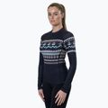 Moteriški termoaktyvūs marškinėliai Surfanic Cozy Limited Edition Crew Neck black fairisle