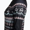 Moteriški termoaktyvūs marškinėliai Surfanic Cozy Limited Edition Crew Neck black fairisle 7