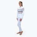 Moteriški termoaktyvūs marškinėliai Surfanic Cozy Limited Edition Crew Neck white fairisle 2