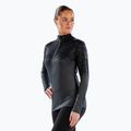 Moteriški termoaktyvūs marškinėliai ilgomis rankovėmis Surfanic Cozy CarbonDri Limited Edition Zip Neck black 4