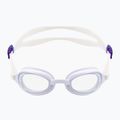 Speedo Aquapure moteriški plaukimo akiniai balti/violetiniai/skaidrūs 68-090047237 2