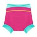 Plaukimo sauskelnės Speedo Swimnappy Cover pink/blue 2