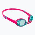 Speedo Jet V2 ecstatic pink/aquatic blue vaikiški plaukimo akiniai 8-09298B981