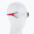 Speedo Futura Biofuse Flexiseal lavos raudonos/skaidrios spalvos plaukimo akiniai 68-11313B991 2