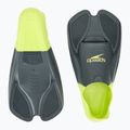 Plaukimo pelekai Speedo Biofuse Training oxid grey / lime punch 2