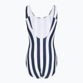 Moteriškas vientisas plaukimo kostiumas Speedo Ice Cream U-Back blue/white 2