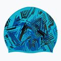 Vaikiška plaukimo kepuraitė Speedo Slogan Print blue/black