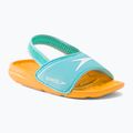 Speedo Atami Sea Squad vaikiškos šlepetės blue-orange 68-11299D719