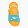 Speedo Atami Sea Squad vaikiškos šlepetės blue-orange 68-11299D719 6