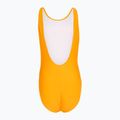 Moteriškas vientisas plaukimo kostiumas Speedo Logo Deep U-Back orange 2