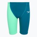 Vaikiškos plaukimo jamerės Speedo Endurance+ High Waist Jammer blue/green