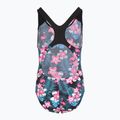 Vaikiškas vientisas plaukimo kostiumas Speedo Allover Splashback blue/pink 2