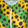 Moteriškas vientisas maudymosi kostiumėlis Speedo Placement Digital Highneck green/yellow 3