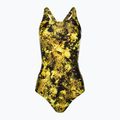 Speedo Placement Powerback moteriškas vientisas maudymosi kostiumėlis juodas 68-06187F332