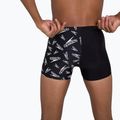 Vyriški Speedo Allover V-Cut Aquqshort maudymosi bokseriai black 68-09734F392 7
