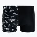 Vyriški Speedo Allover V-Cut Aquqshort maudymosi bokseriai black 68-09734F392 2