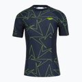 Moteriški plaukimo marškinėliai Speedo Boomstar Allover Rash Top blue