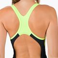 Speedo Fit Laneback moteriškas vientisas maudymosi kostiumėlis juodai geltonas 68-11389F344 6