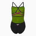 Speedo Ribbonback moteriškas vientisas maudymosi kostiumėlis juodas 68-11717F333 8