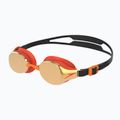 Vaikiški plaukimo akiniai Speedo Hydropure Mirror black/mango/orange gold