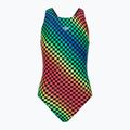 Speedo Allover Leaderback vaikiškas vientisas maudymosi kostiumėlis 68-12377F372