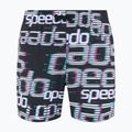 Vaikiški maudymosi šortai Speedo Printed 13" logo black / white / diva