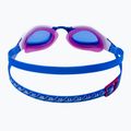 Speedo Fastskin Hyper Elite mėlynos liepsnos/divos/baltos spalvos plaukimo akiniai 68-12820F980 5
