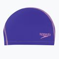 Speedo ilgų plaukų plaukimo kepuraitė Pace Junior vaikams violetinė 8-12808F949 5
