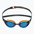 Speedo Fastskin Hyper Elite Mirror Junior juodi/šviesūs/atominės kalkės/safyras vaikiški plaukimo akiniai 68-12821G797 2