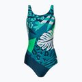 Speedo Placement U-Back moteriškas vientisas maudymosi kostiumėlis blue-green 68-07336G728
