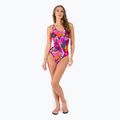 Speedo moteriškas vientisas maudymosi kostiumėlis Allover U-Back rožinės spalvos 68-07336G738 5
