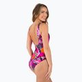 Speedo moteriškas vientisas maudymosi kostiumėlis Allover U-Back rožinės spalvos 68-07336G738 6