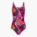 Speedo moteriškas vientisas maudymosi kostiumėlis Allover U-Back rožinės spalvos 68-07336G738