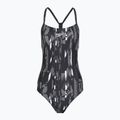 Moteriškas vientisas plaukimo kostiumas Speedo Allover Rippleback black