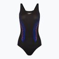 Speedo Placement Recordbreaker moteriškas vientisas maudymosi kostiumėlis juodas 68-09015G634