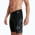 Vyriški Speedo Allover V-Cut maudymosi marškinėliai black 68-113679177 2